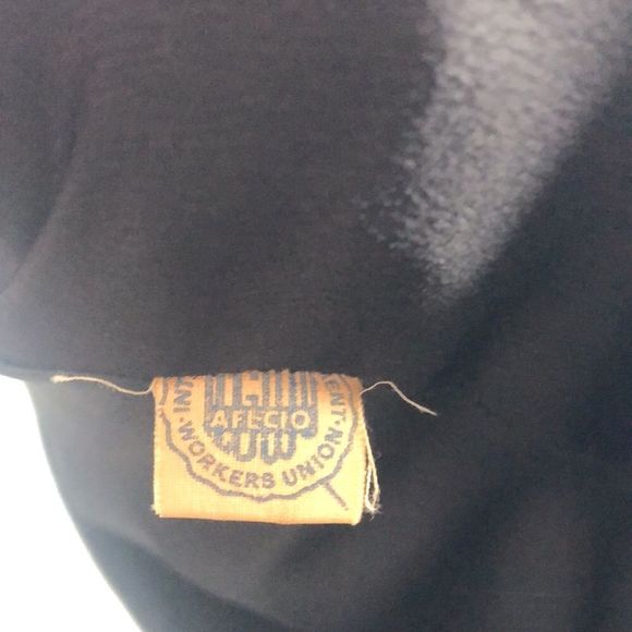 Vintage Fleurette Of California Black 3/4 Sleeve Cashmere Open Swing Coat - Picture 10 of 14